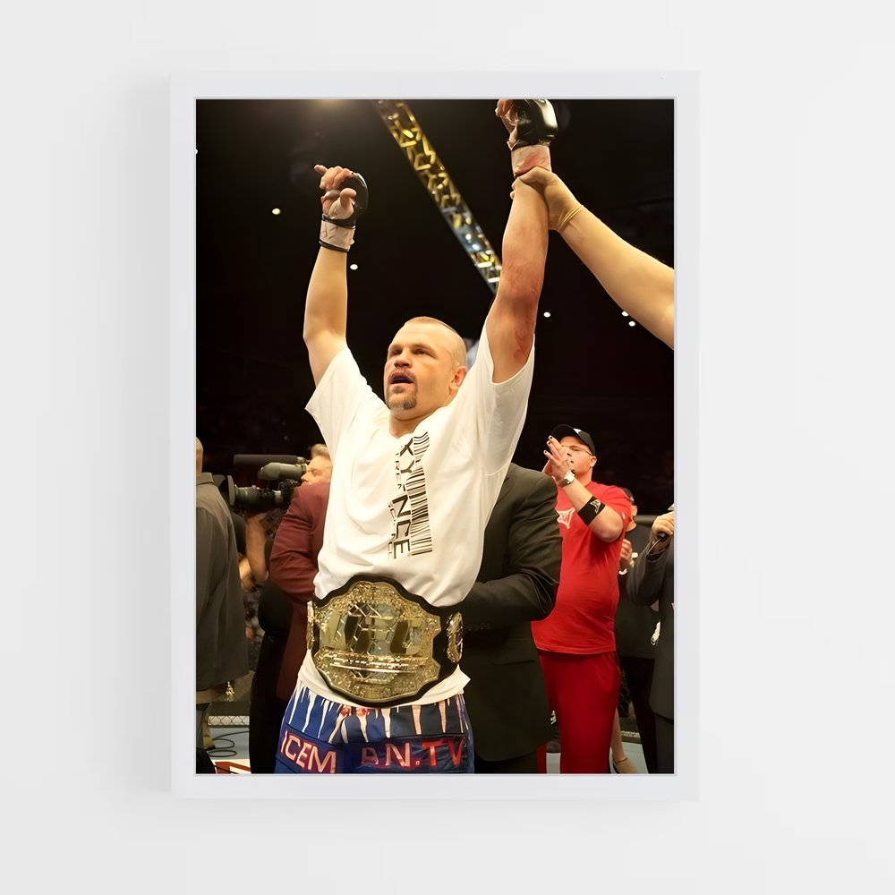 Poster Chuck liddell – affiche MMA (vue 3)